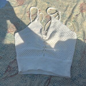 Knitted Crop Top